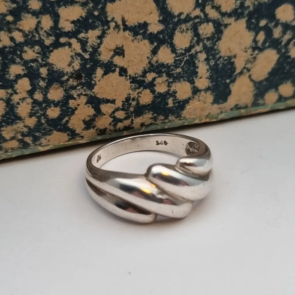 Anillo boho plata de ley anillo vintage joyería para mujer