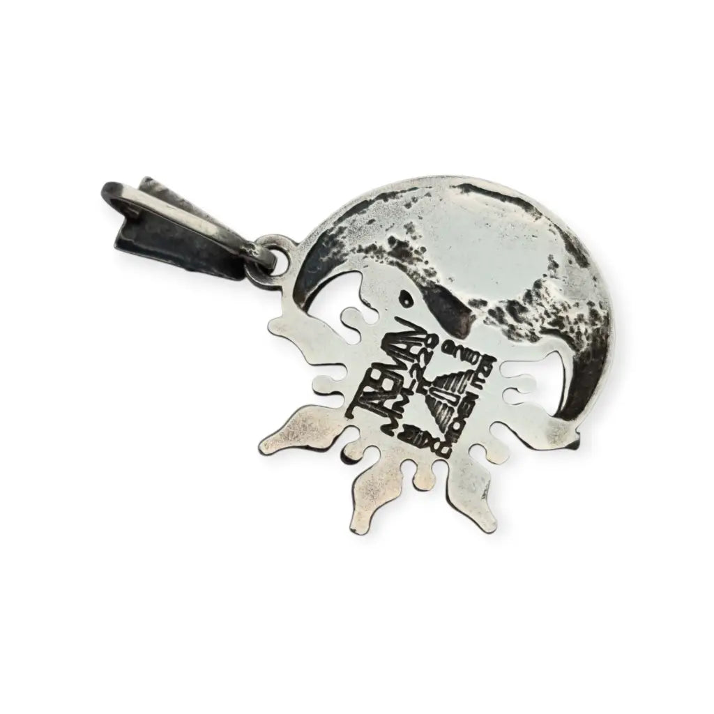 Colgante mexicano de sol y luna en plata maya 925 modelo MM 229 TASMAN