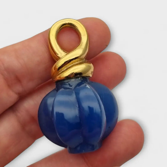 Colgante de pez vintage Agatha Paris firmado por el diseñador francés