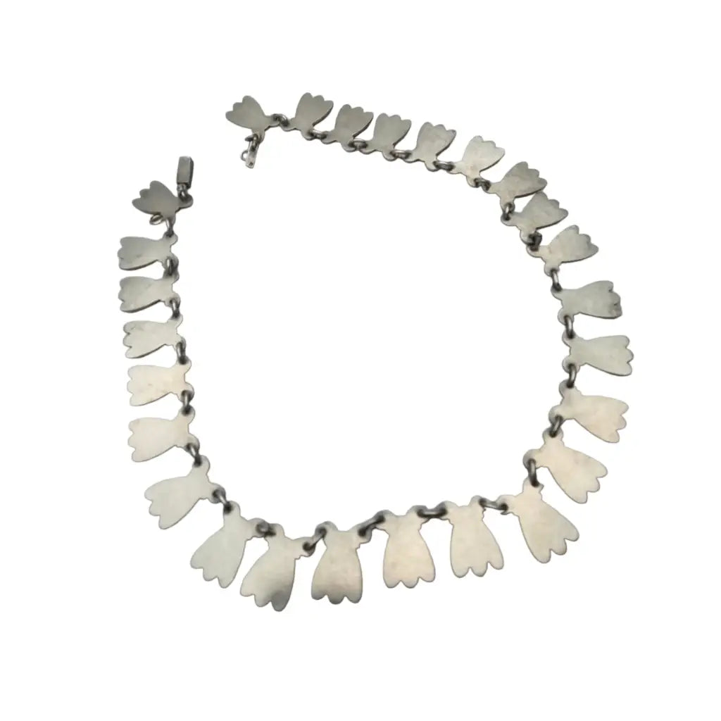 Gargantilla de collar victoriano colgante plata para mujer regalos