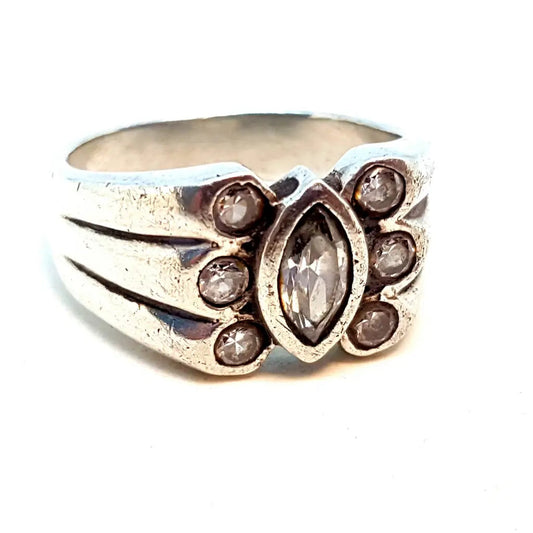 Anillo de plata original diseño vintage regalos originales.