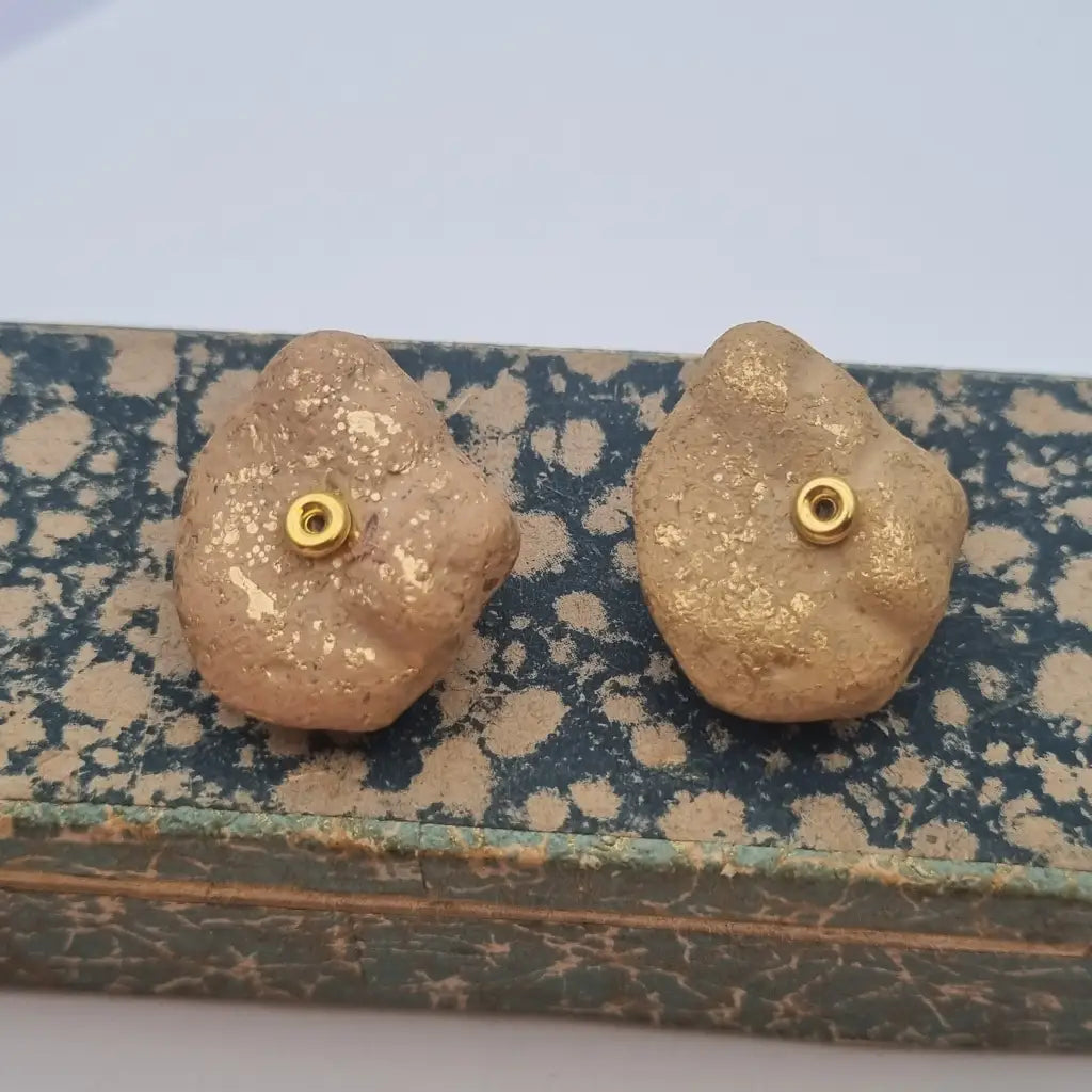Pendientes de roca NOS Jewelry para mujer pendientes vintage con clip