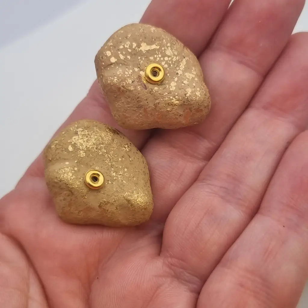 Pendientes de roca NOS Jewelry para mujer pendientes vintage con clip