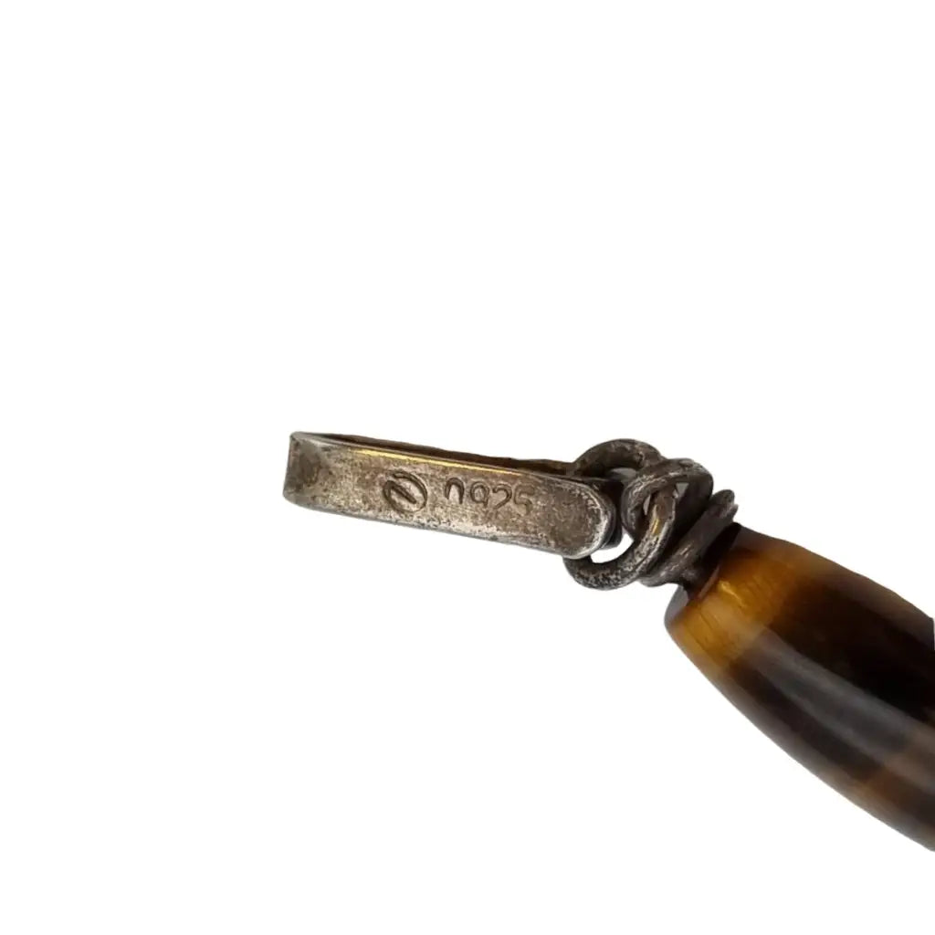 Pulsera ojo de tigre para mujer pulsera vintage plata regalos