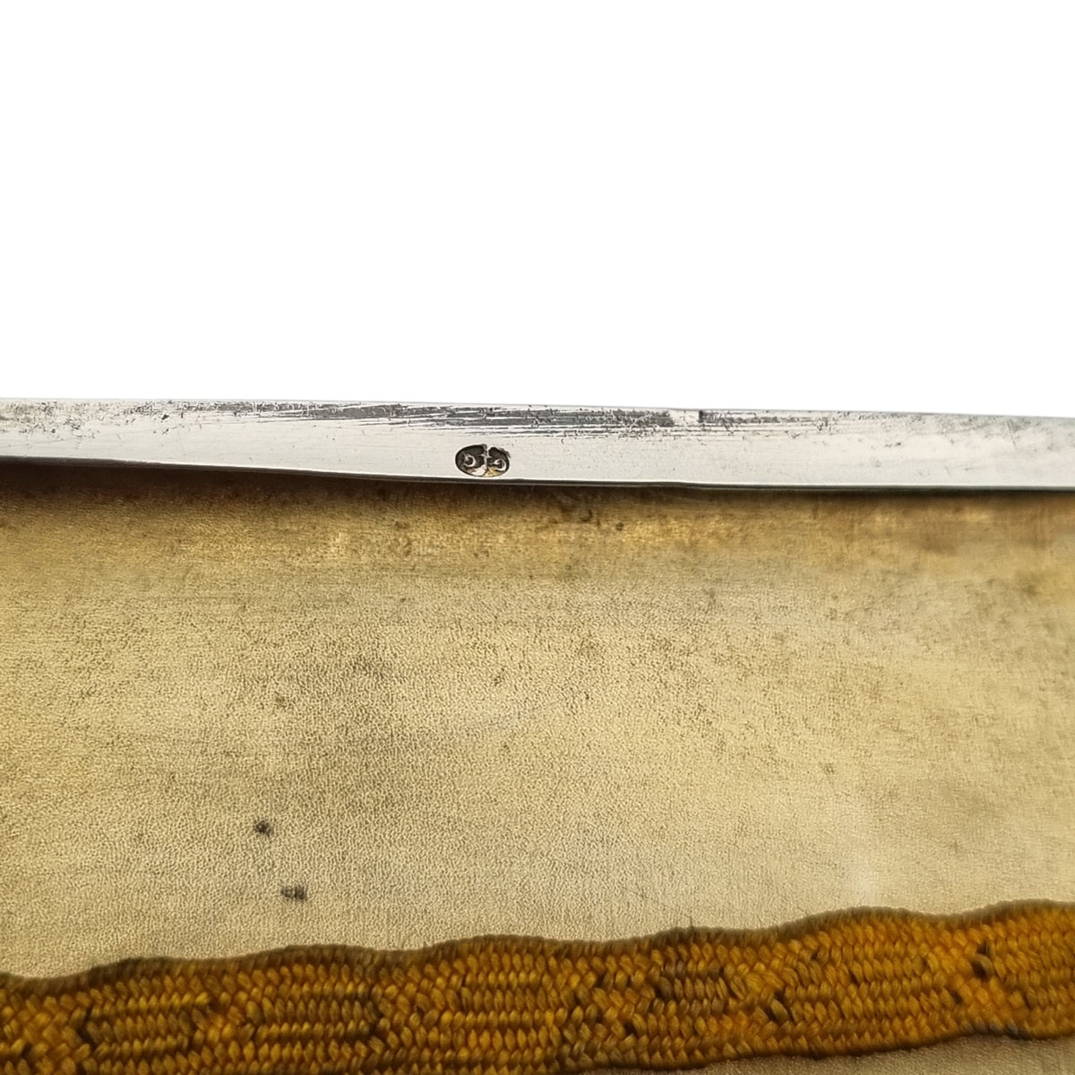 Belle Époque French niello silver cigarette case, silversmith Georges Gallois, circa 1913