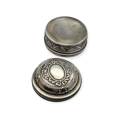 Caja Antigua francesa Belle Époque de plata, Robert Isral & Cie atribuida, ca. 1910