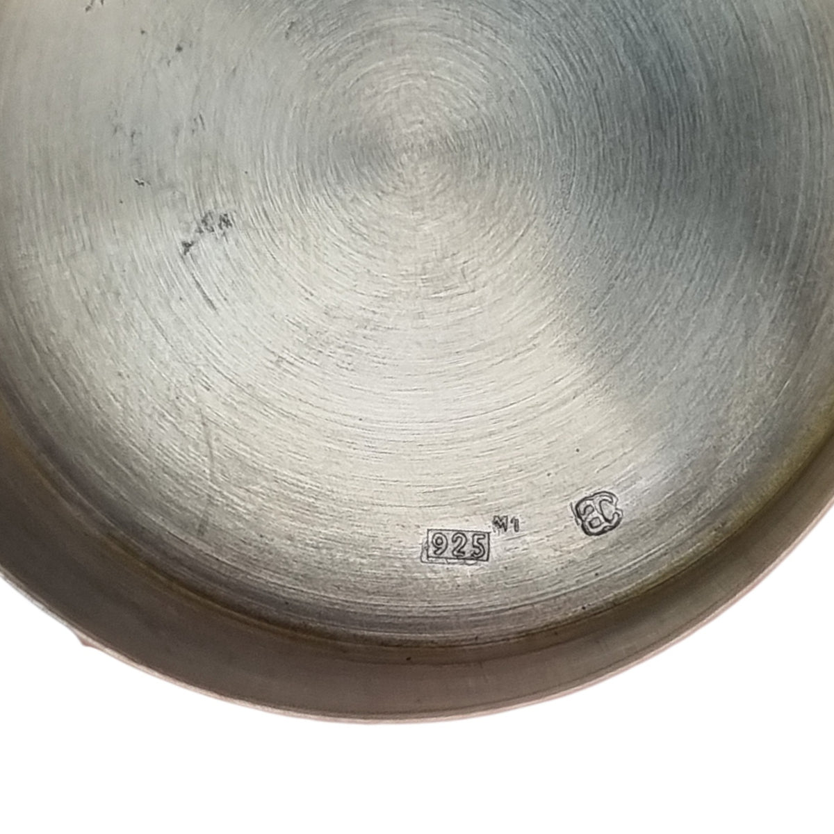 925 silver box with scallop shell · Camino de Santiago souvenir · c. 1990–2000