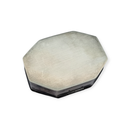 Caja Belle Époque en plata octogonal Francia Tétard Frères circa 1900