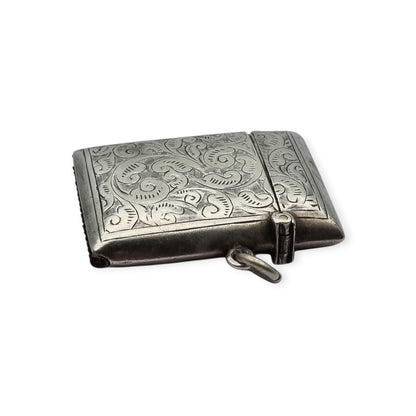 Vesta en plata de ley de Cornelius Saunders & Francis Shepard, Birmingham 1905