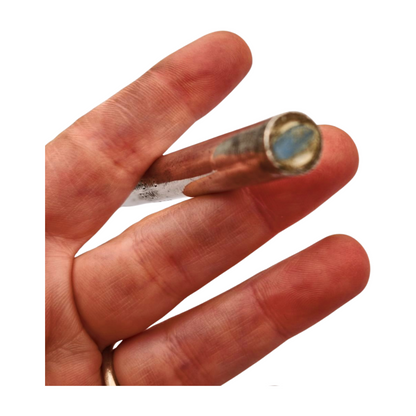 Jugendstil silver umbrella handle with female face circa 1900