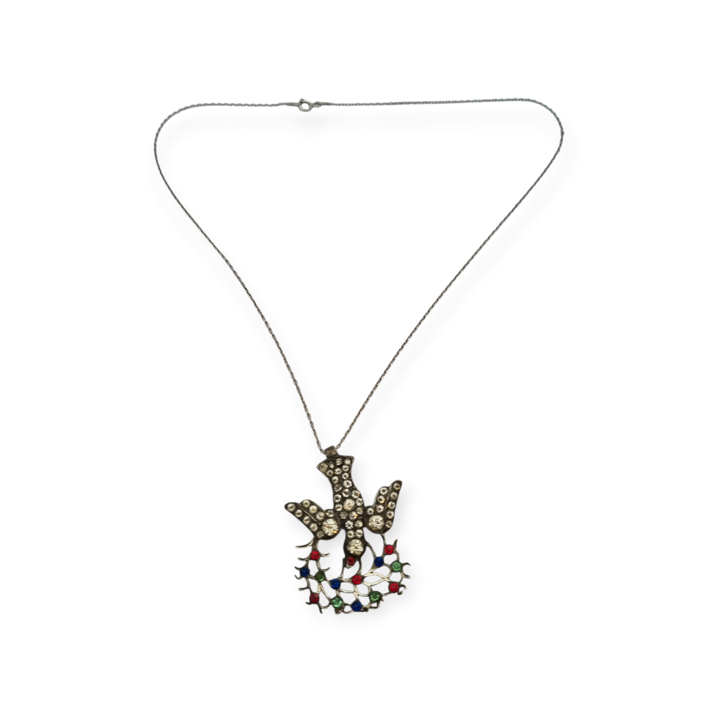 Georgian Holy Spirit silver pendant, Order of the Holy Spirit, 19th century.