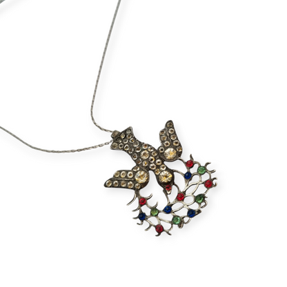 Georgian Holy Spirit silver pendant, Order of the Holy Spirit, 19th century.