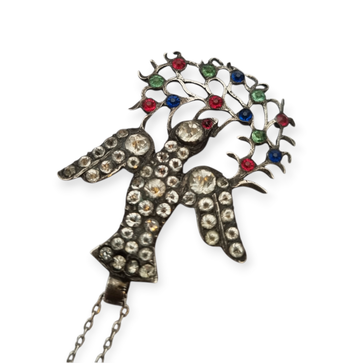 Georgian Holy Spirit silver pendant, Order of the Holy Spirit, 19th century.