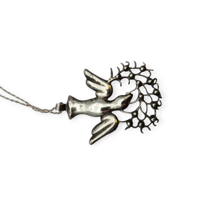 Georgian Holy Spirit silver pendant, Order of the Holy Spirit, 19th century.
