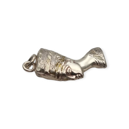 Colgante vintage de Nefertiti en plata, inspiración egipcia, siglo XX