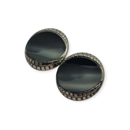 Broche doble Art Déco bicolor, época Charleston, circa 1925–1935