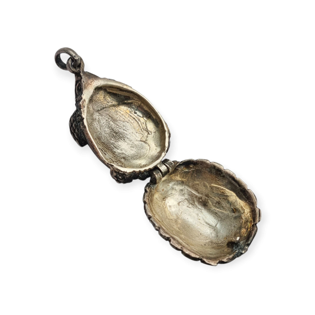 Vintage silver pendant with articulated turtle, Spain, 1970s-80s