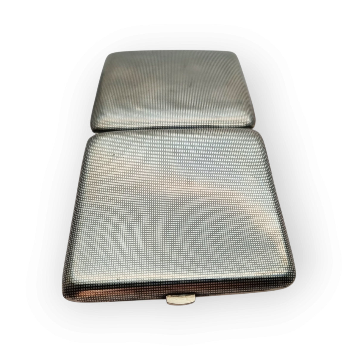Belle Époque French niello silver cigarette case, silversmith Georges Gallois, circa 1913