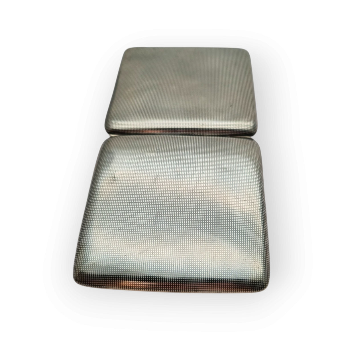 Belle Époque French niello silver cigarette case, silversmith Georges Gallois, circa 1913