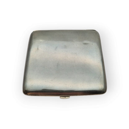 Belle Époque French niello silver cigarette case, silversmith Georges Gallois, circa 1913