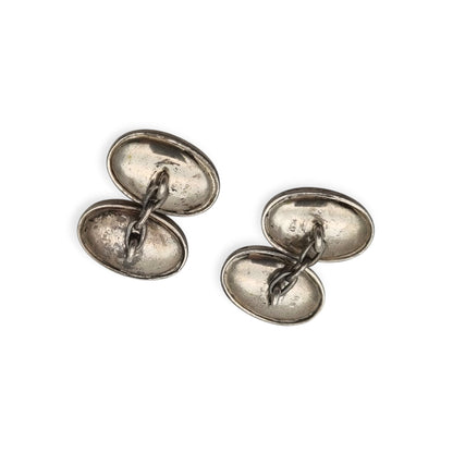 Gemelos eduardianos en plata 800 y nácar, Europa continental, ca. 1905–1930