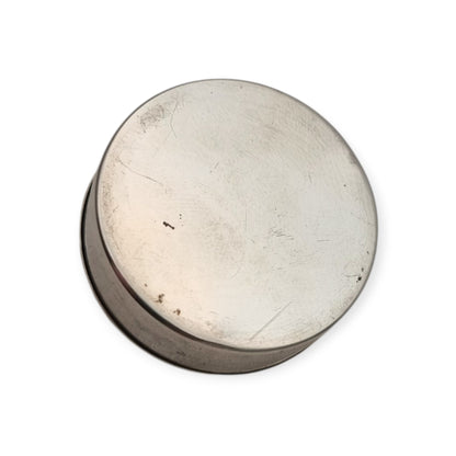925 silver box with scallop shell · Camino de Santiago souvenir · c. 1990–2000