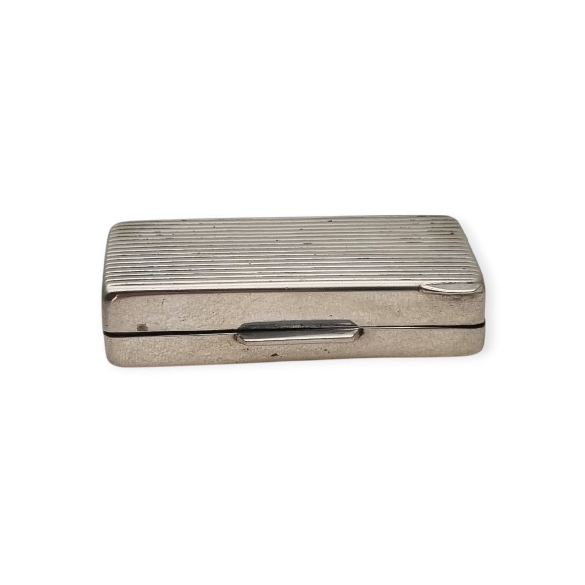 Rectangular vintage box in Italian 800 silver, Irma Morandi,· Florence, ca. 1970