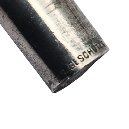 Jugendstil silver umbrella handle with female face circa 1900