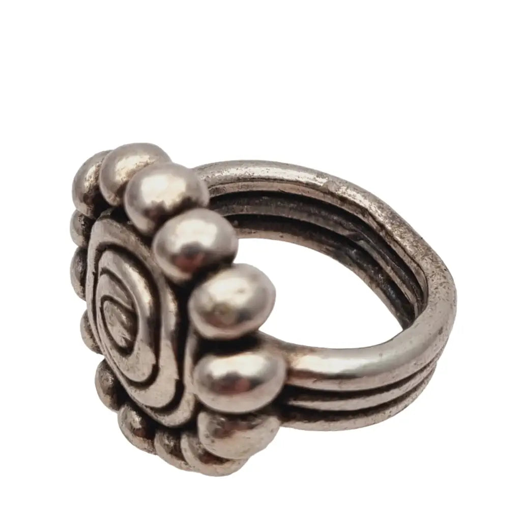 Philippe audibert paris anillo espiral floral vanguardista francia.