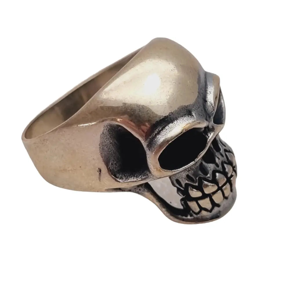 Anillo vintage de plata 925 calavera joyería para hombre regalo original.