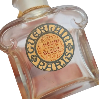 Perfume guerlain l’heure bleue paris i.vs de baccarat y caja mitsouko años