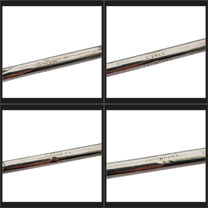 Jugendstil silver umbrella handle with female face circa 1900