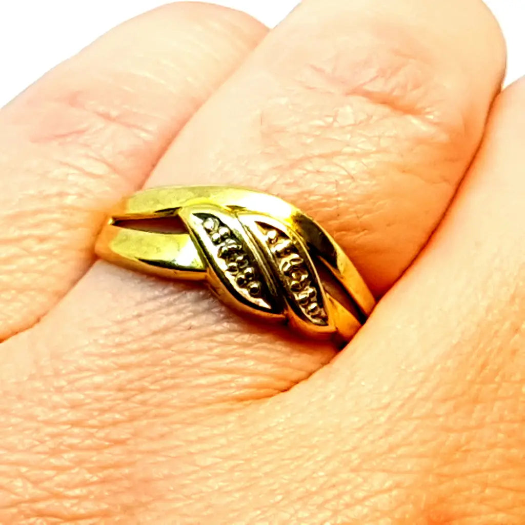 Women s 8k gold ring vintage jewelry gifts for her 333 gold Circa