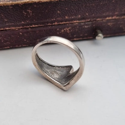 Anillo de plata ley joyas marcasitas para mujer regalos ella zigzag