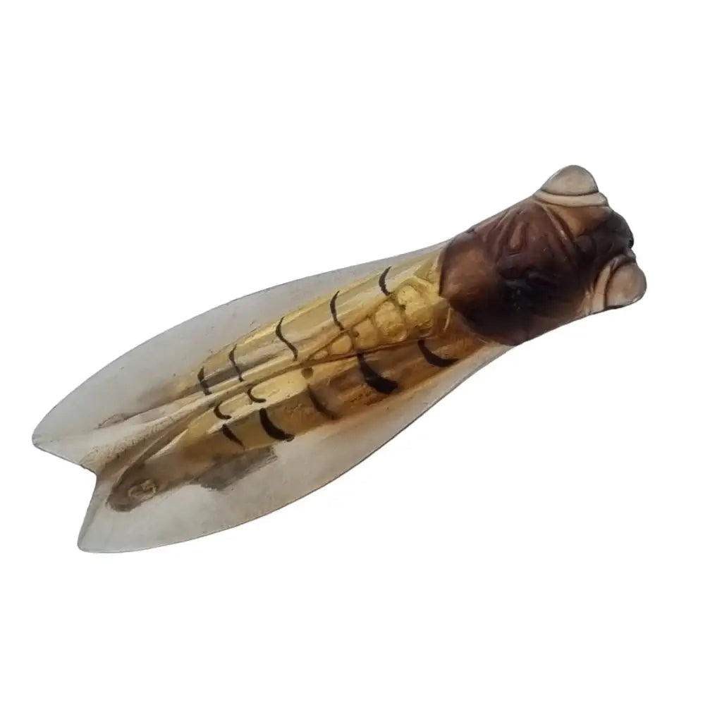 Broche de cigarra francesa vintage para mujer años 20 joyería antigua