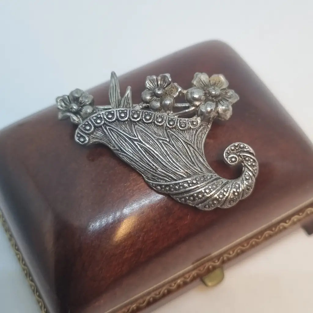 Broche vintage broche de flor diseño original. Años 80. Pin. Joyería