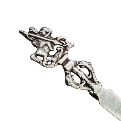 Marcapáginas plata abrecartas san jorge y el dragón sant jordi regalos