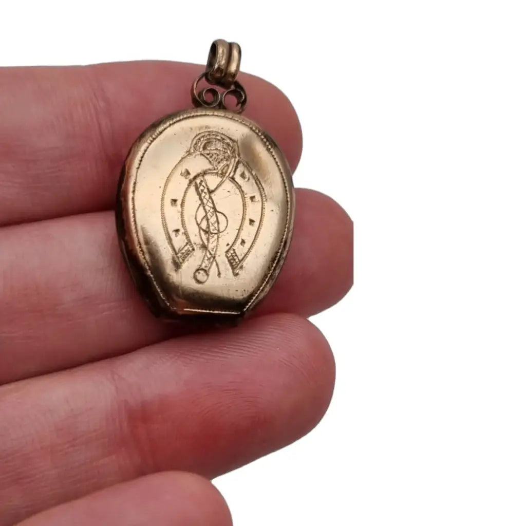 Colgante victoriano joyería mujer oro victoriana colgante vintage