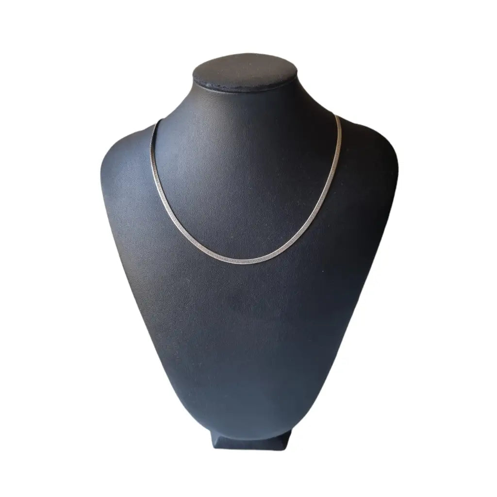 Collar de cadena plata para mujer gargantilla delicada