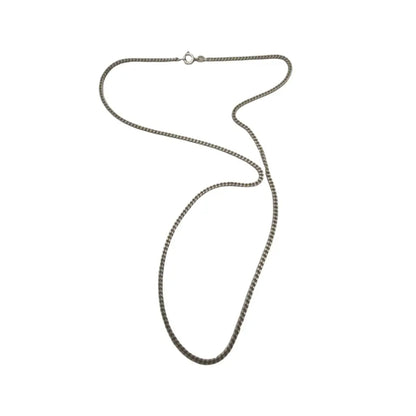 Collar de cadena plata para mujer gargantilla delicada