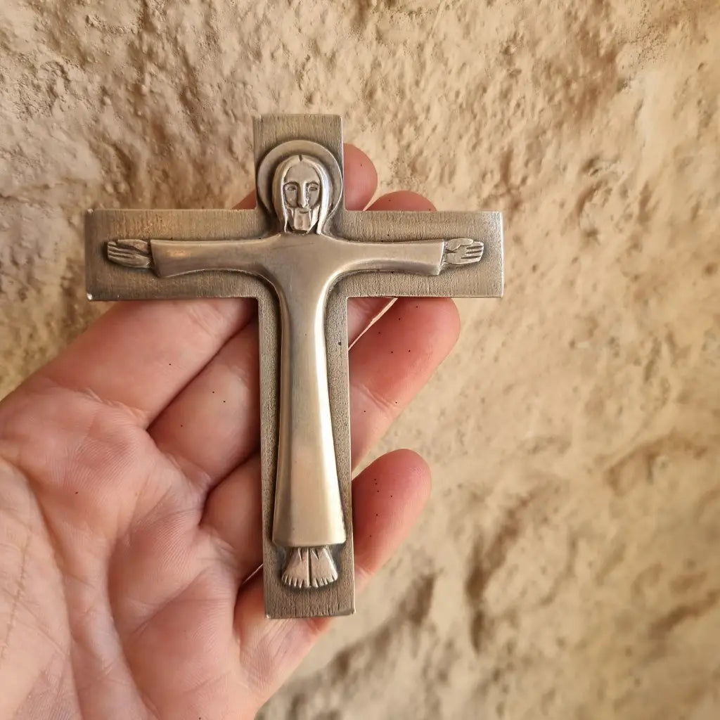 Cruz de Plata Joyas Religiosas Sunyer ley 925 Arte