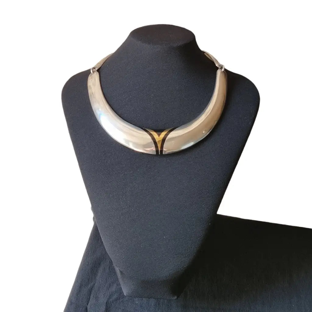 Gargantilla puig doria de ley Plata modernista Collar plata 925