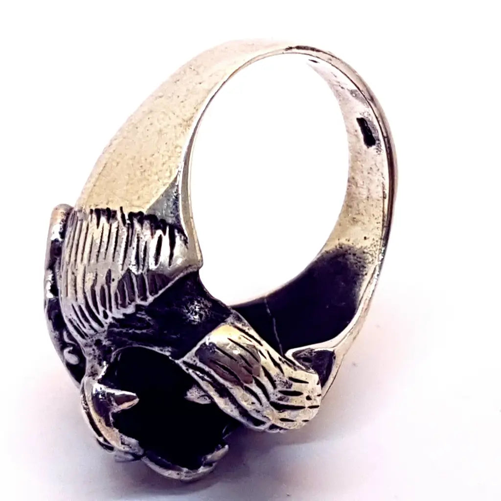 Anillo pantera plata joyería animal anillo felino para mujer anillos gruesos