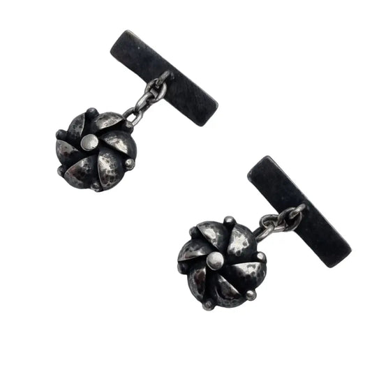 Gemelos de plata vintage joyas art deco antiguas ideas para regalos
