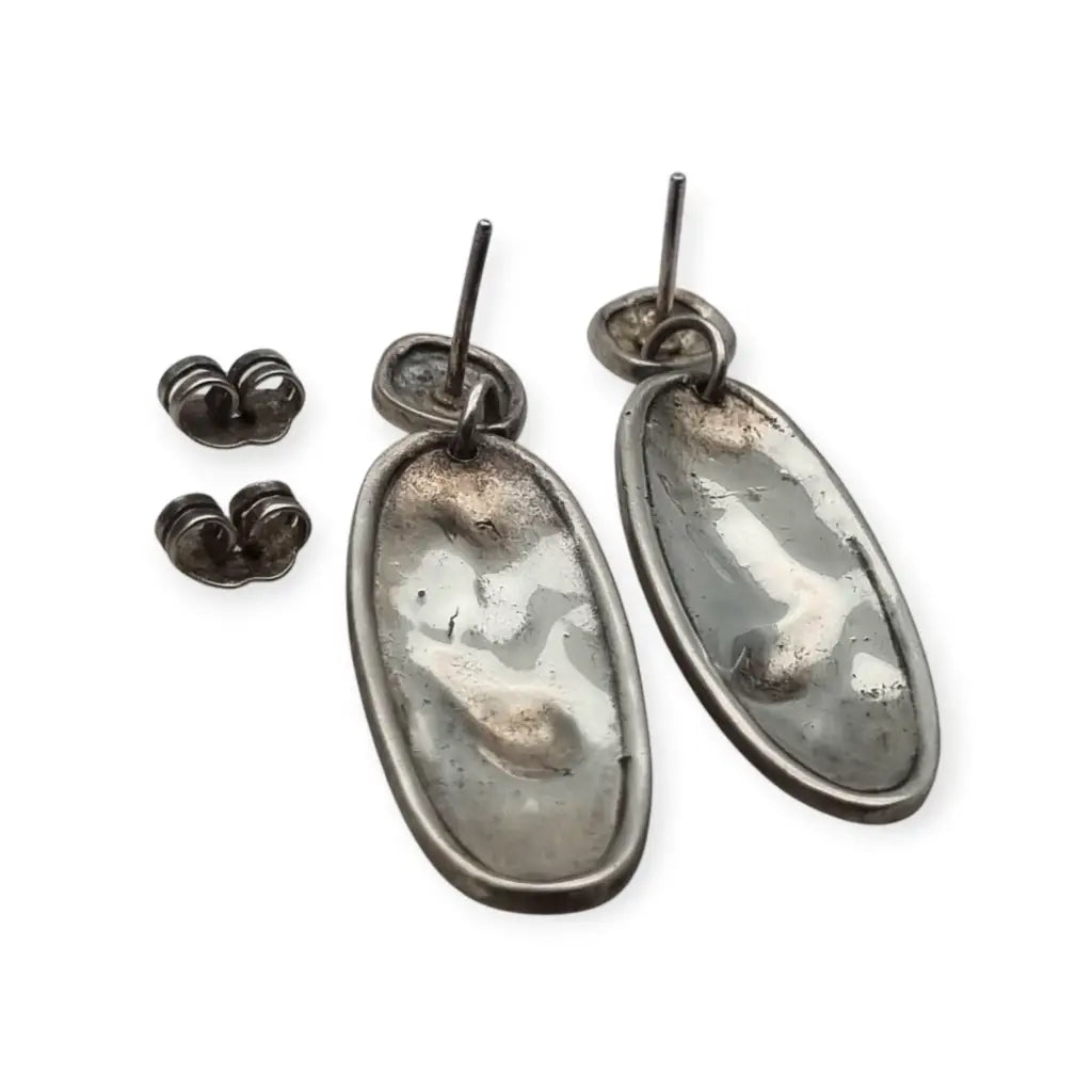 Pendientes retro boho colgantes de serpientes en plata estilo vintage
