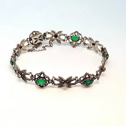 Pulsera crisoprasa pulsera mujer boho piedra Circa