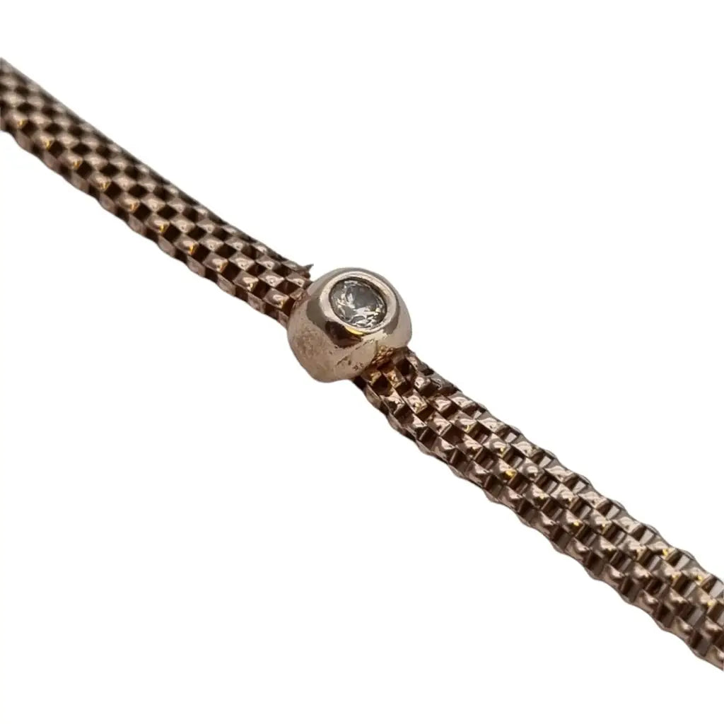 Pulsera para mujer oro pulsera boho con circonitas