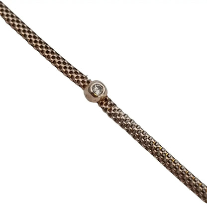 Pulsera para mujer oro pulsera boho con circonitas